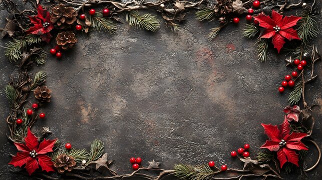 Christmas ornament background. greeting card. banners