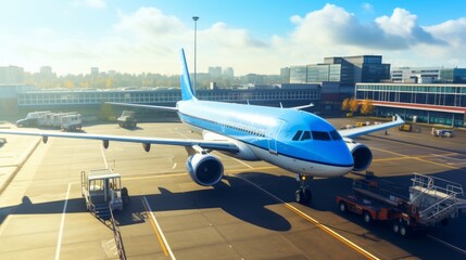 Awe-Inspiring View: Exploring Schiphol Airport's Visitable Airplane and Viewing Platform in Amsterda