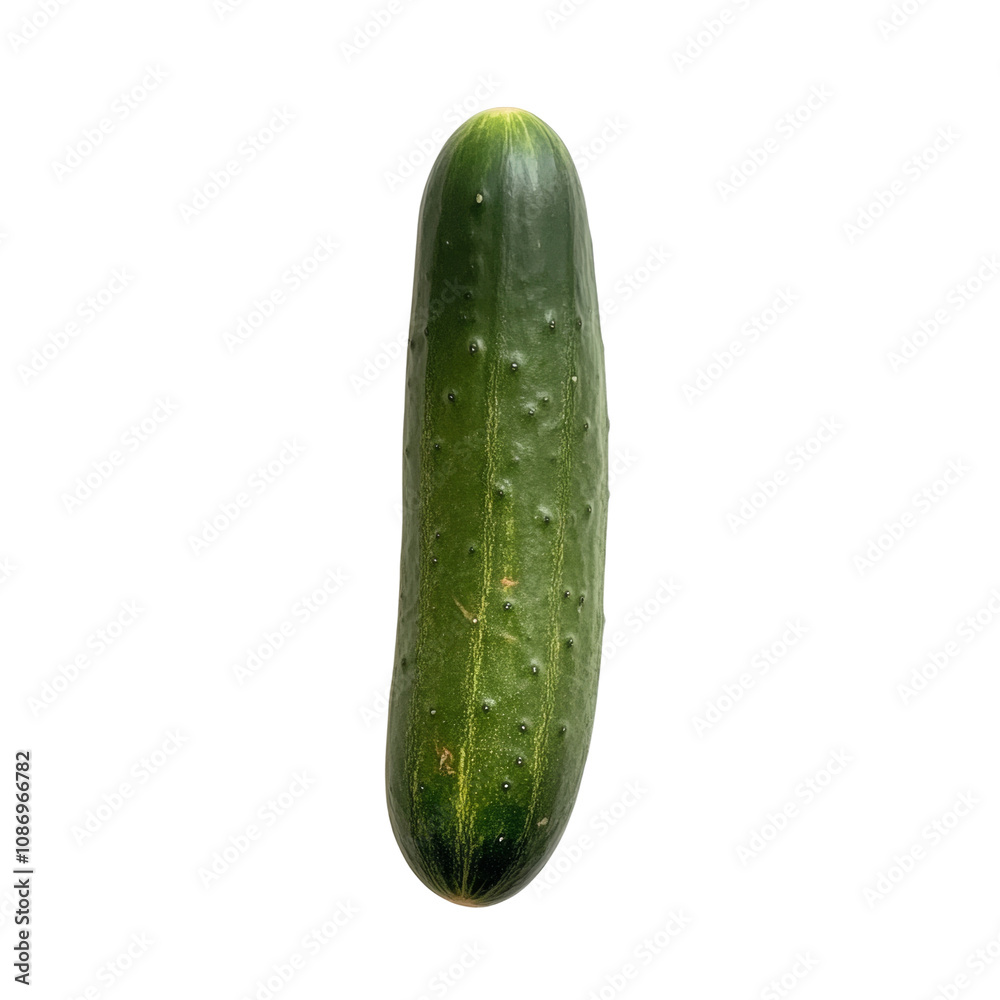 Aufkleber cucumber clean isolated transparent background
