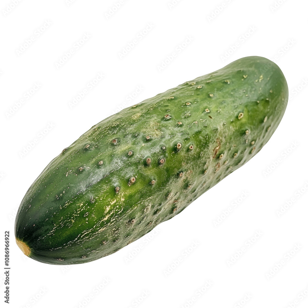 Aufkleber Cucumber clean isolated transparent background