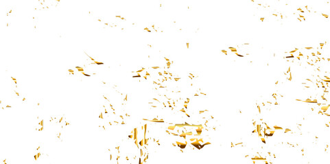 Vector gold particles confetti glitter on transparent background.  Gold sparks and doted golden glitter special light effect celebration background. 