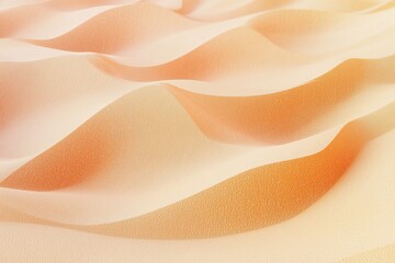 Serene Waves of Sand: A Gentle Dance of Light and Texture