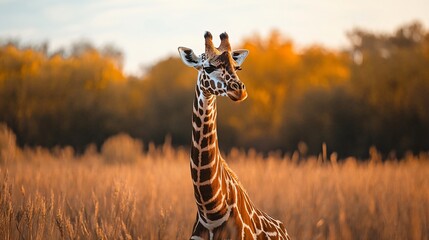 giraffe in the wild