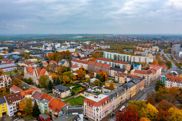 Riesa in Sachsen aus der Luft | Luftbilder von Riesa