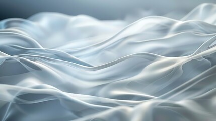 Obraz premium Shimmering abstract wave art 