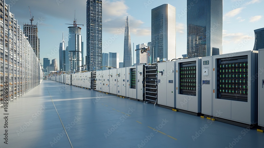 Poster Grid Connected Energy Storage Systems Enabling Advanced of Renewable Energy Sources and Power Grid Stability in a Futuristic Technologically Advanced Smart City