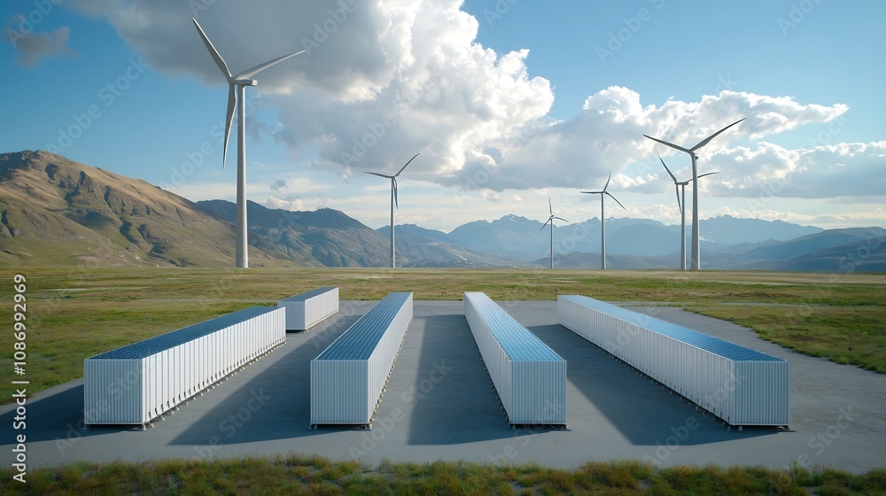 Poster Efficient Smart Grid System Integrating Solar Cells Wind Turbines and Battery Storage for Sustainable and Eco Friendly Power Management and Electricity