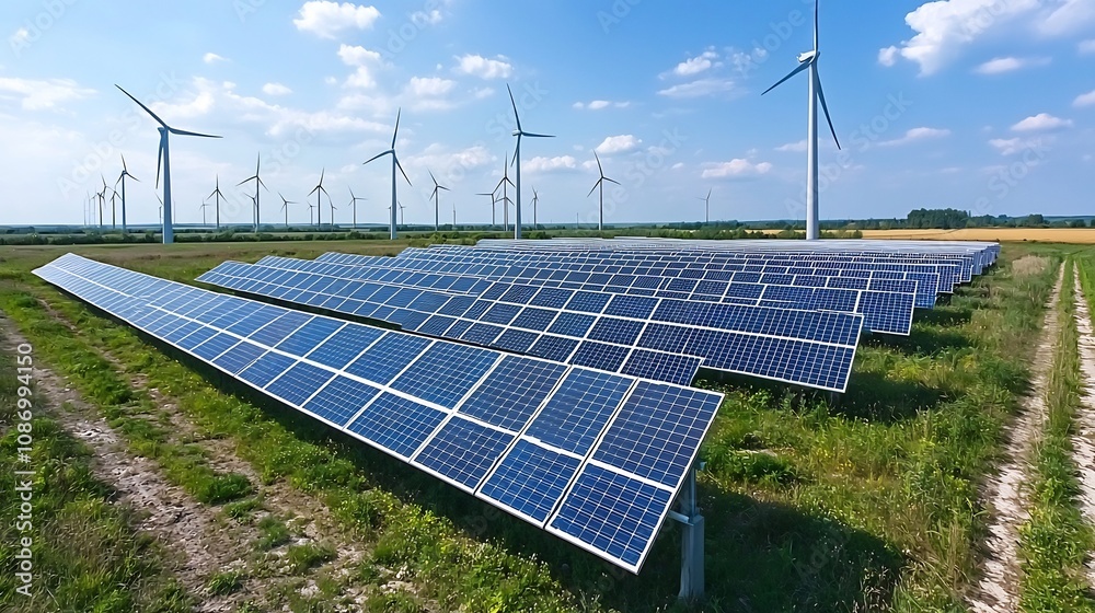 Poster renewable energy management with integrated solar and wind power in smart grid infrastructure for ef