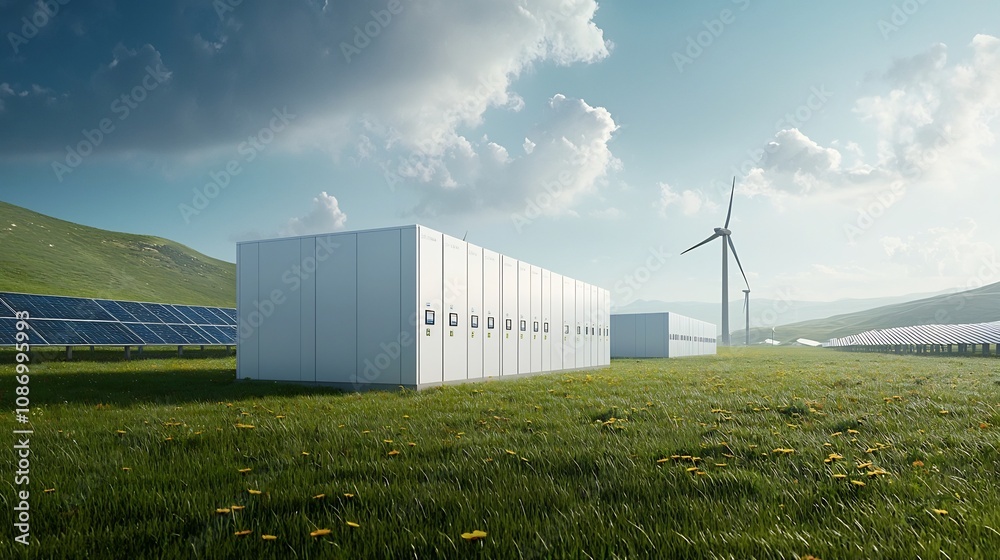 Poster Efficient Future Smart Grid System Integrating Wind and Solar Power with Intelligent Energy Storage to Maintain Grid Balance and Efficiency