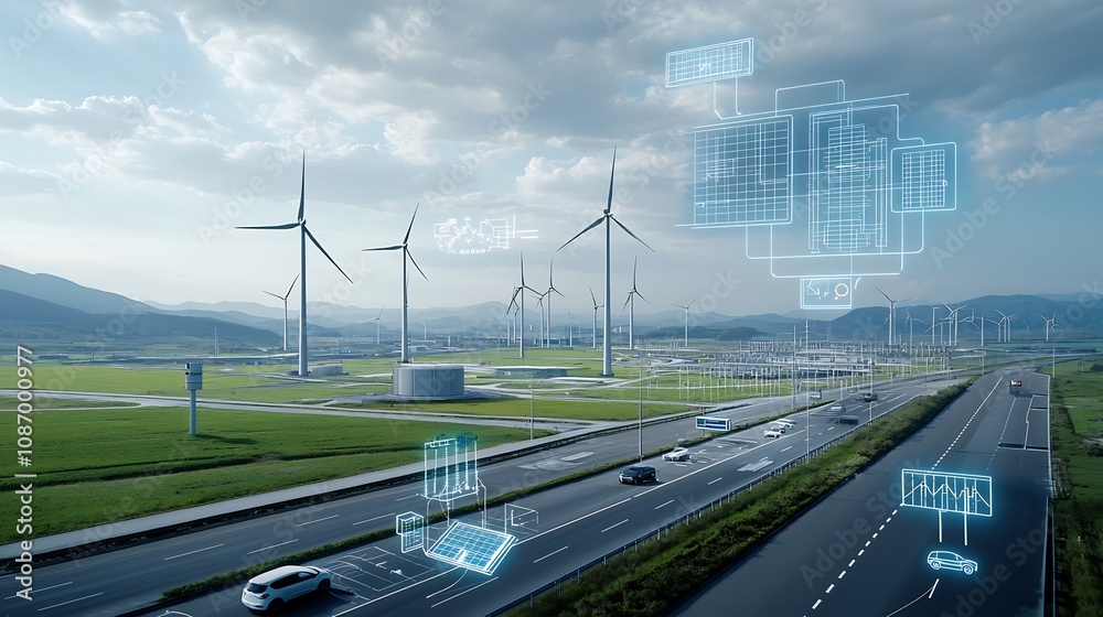 Aufkleber centralized grid management system orchestrating the of various renewable and conventional power sou