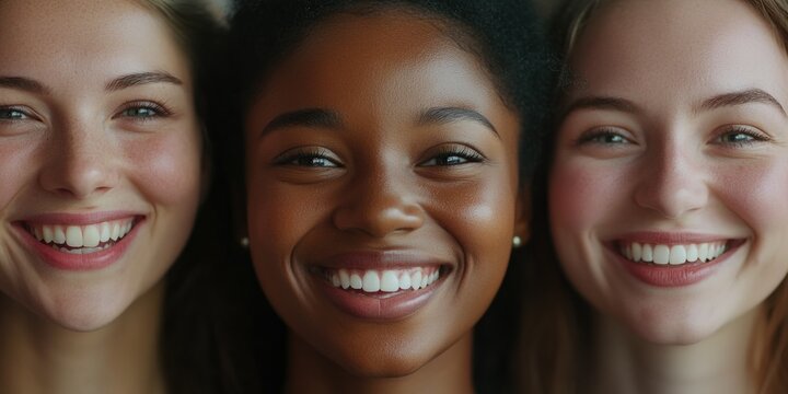 Three Faces of Smiling Youth