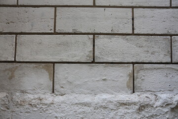 Mur de fausses pierres décoratives et parement