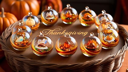 Fototapeta premium Happy Thanksgiving
