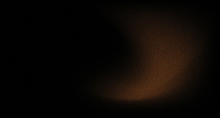 Abstract brown background with black grain wave space for design