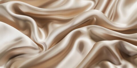 Obraz premium Matte and smooth texture, beige color, with a sheen that catches the light
