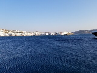 Fototapeta premium View of Coastal Island City