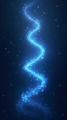 Obraz premium Spiral of Glittering Light