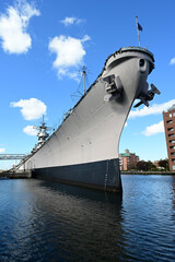 An American Battleship from World War Two.