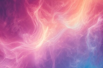 Fototapeta premium Dreamy Abstract Background with Colorful Swirls and Light Effects