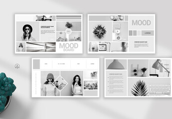 Minimal Mood Board Template