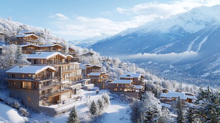 Plan a delightful family winter vacation in the mountains with activities, views, bonding, and relaxation. Enjoy the festive season in snowcapped alpine landscapes, creating joyful memories together