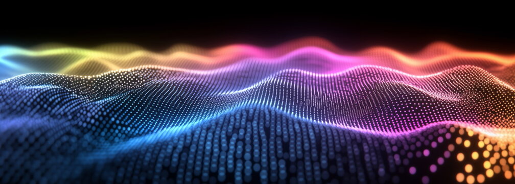 Data field, data science, data array analysis of large scale database systems, in a graphical manner.  New age of data visualization. graph, points, lines. Data science and visual management design.