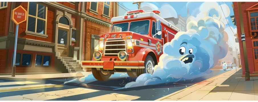 Cartoon Rescue Vehicles Images – Browse 20,145 Stock Photos, Vectors ...