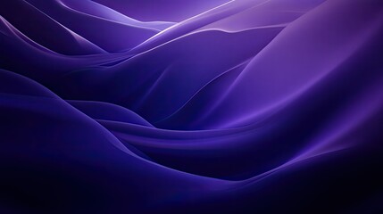Obraz premium Abstract purple fabric waves, flowing textile texture.