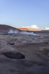 desert volcanic landscape
