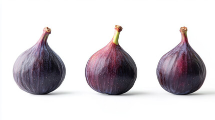Fototapeta premium figs isolated on white background,