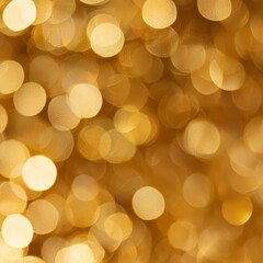 Abstract gold bokeh background.