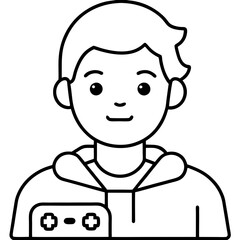 gamer lost in videogame