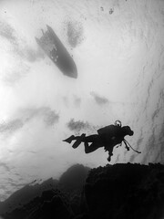 underwater scubadiving