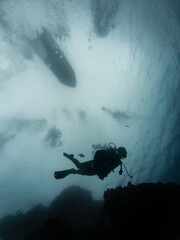 underwater scubadiving