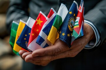 A Handful of Flags: A Symbol of Unity and Diversity