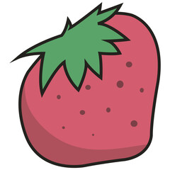 Hand draw fruits and vegetables. Fruits and vegetables.