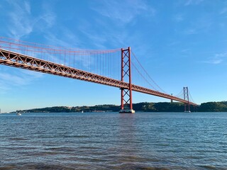 Pont du 25 avril à Lisbonne, Portugal