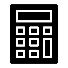 icon calculator glyph