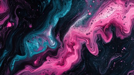 Marble ink abstract art from exquisite original painting for abstract background.