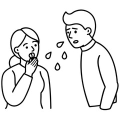 tuberculosis is transmitted from coughing droplets