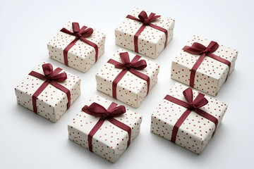 Gift wrapping celebration home decorative items indoor aesthetic view joy of giving