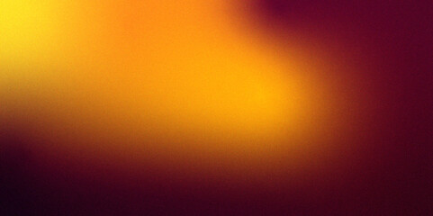 Gradient mesh effect bright black and orange light liquid color blend. Blurred colorful mix fluid and grain vector noise blur abstract gradient background. Black gold yellow and orange grainy noise.