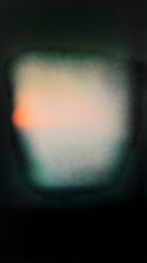 Naklejka premium abstract blurred gradient Green Light Blue Pink Orange vertical background
