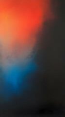 abstract blurred gradient Red Black Blue Orange vertical background
