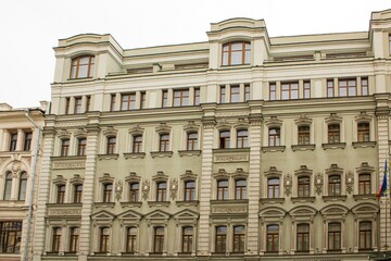 Explore Russia's past and admire stunning Art Nouveau building facades that showcase centuries of Russian architectural history.