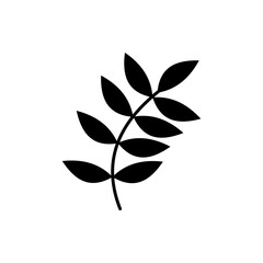 plant icon, modern vector isolated on white background.