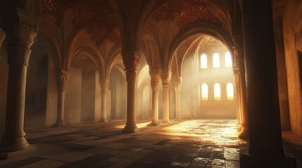 Obraz premium Ancient City Interior 