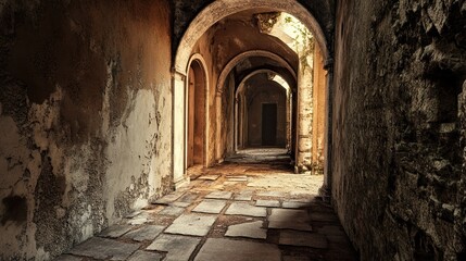 Obraz premium Ancient City Interior 