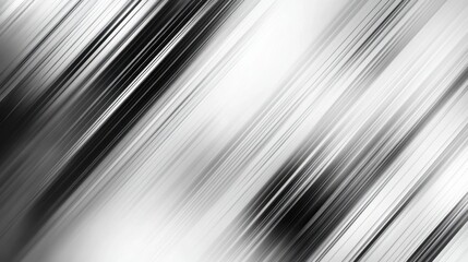 Fototapeta premium Abstract Black and White Background with Diagonal Lines Creating a Sense of Movement and Depth in a Contemporary Artistic Style for Various Design Projects