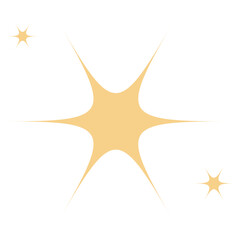 Star icons. Twinkling stars. Sparkles, shining burst. Sparkles symbols. Sparks and stars Vector illustration.